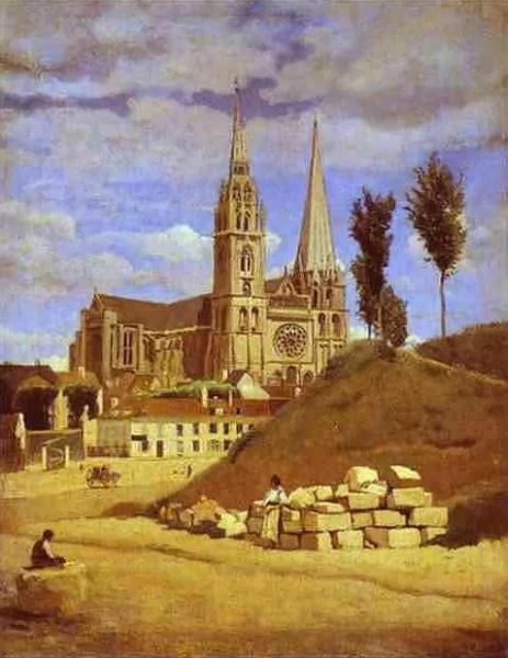 Chartres Cathedral, 1830