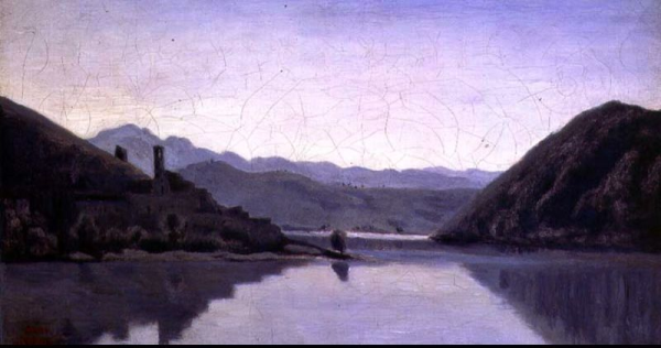 Lake Piediluco, 1826