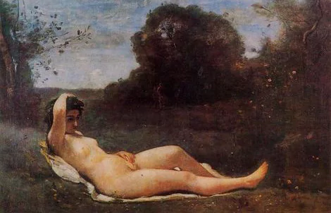 Reclining Nymph, 1855