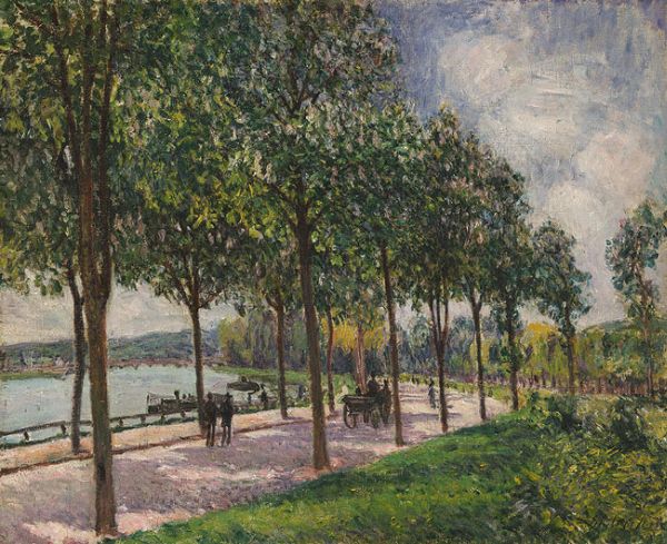 Allee of Chestnut Trees, 1878